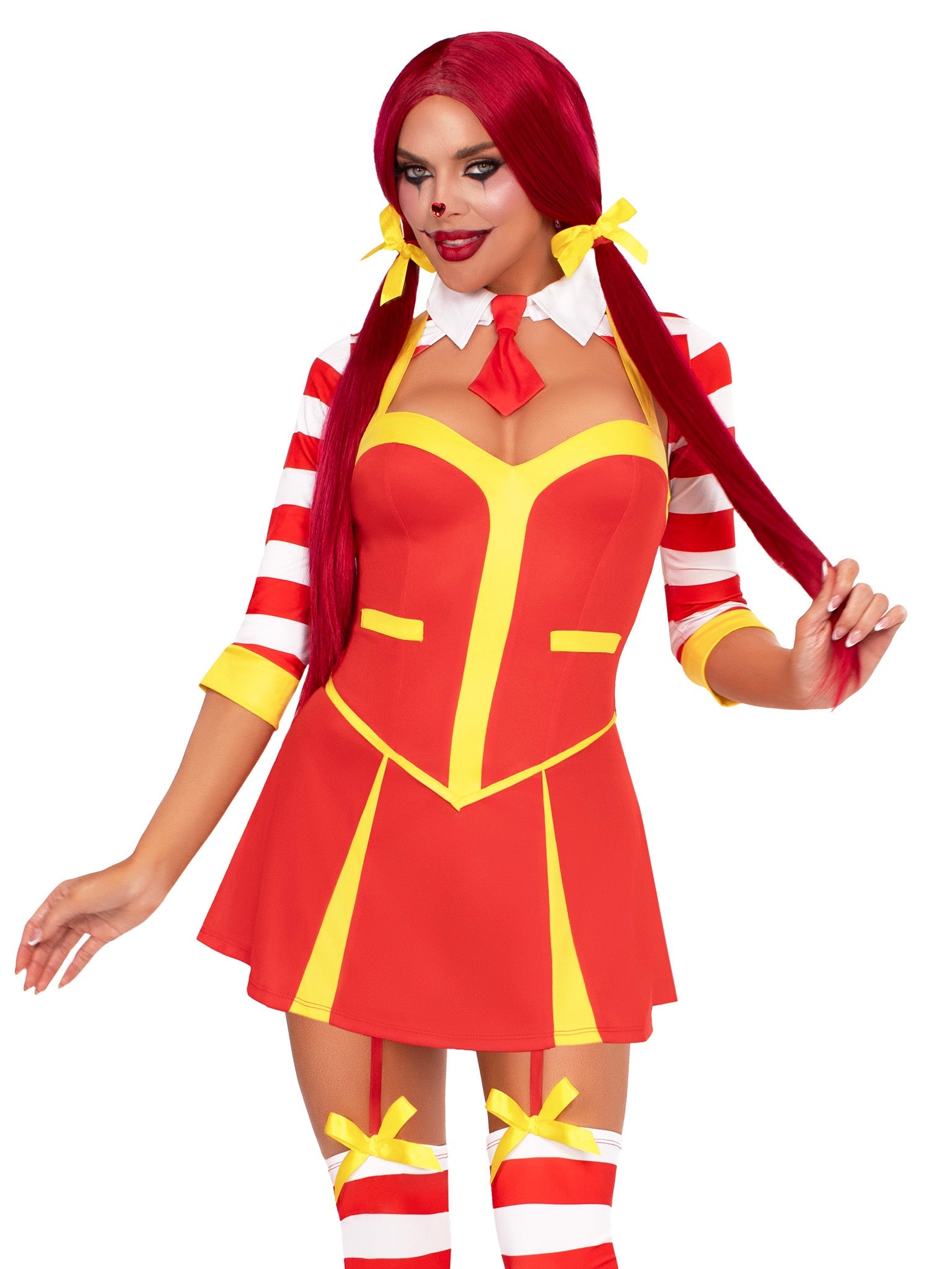 Leg Avenue Ketchup Clown Costume
