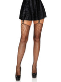 Spandex Industrial Net Thigh High Stockings