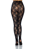 Leg Avenue Tori Floral Lace Tights