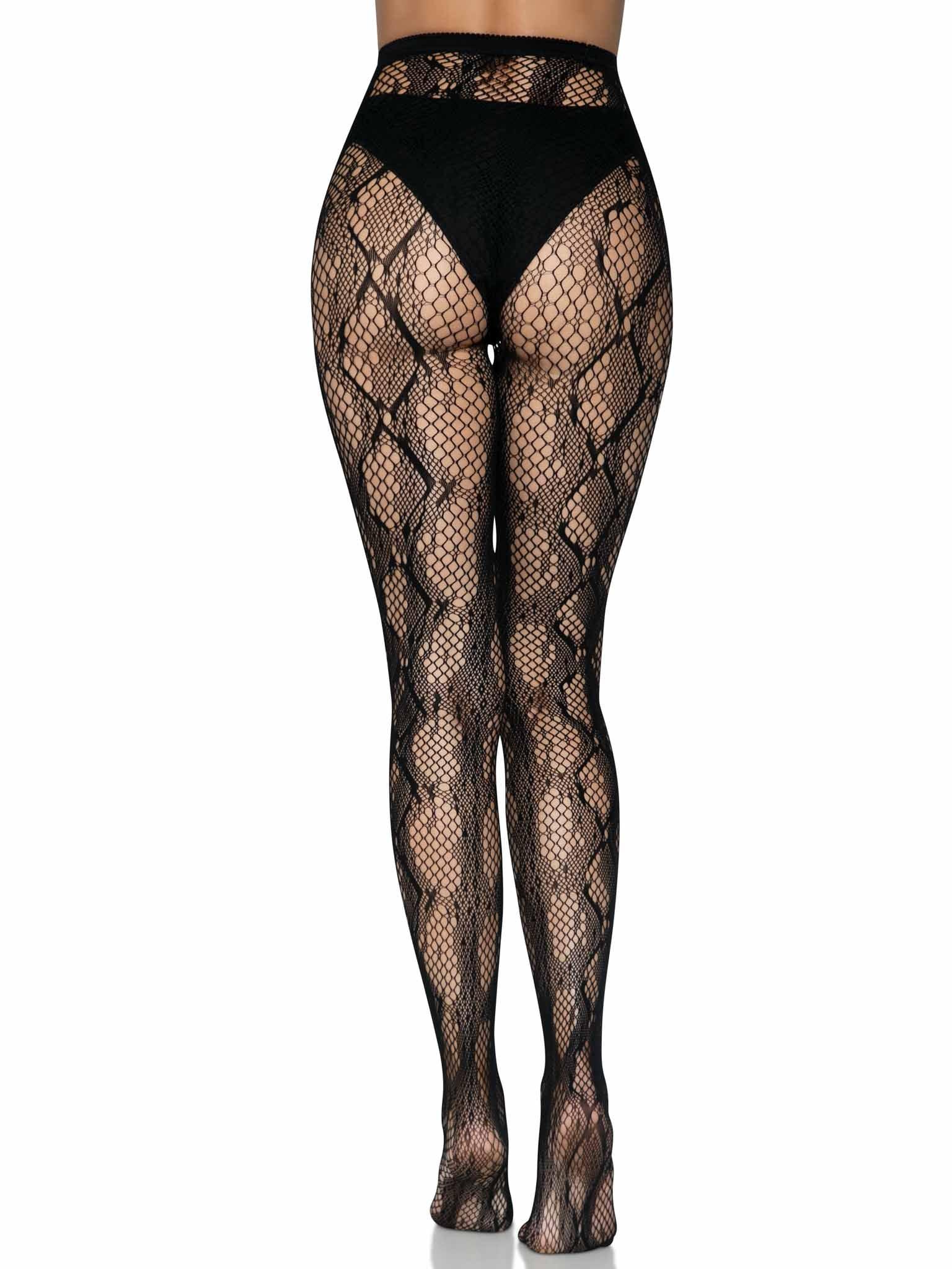 Leg Avenue Python Fishnet Tights