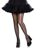 Harlequin Print Net Tights
