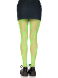 Alien Head Fishnet Tights