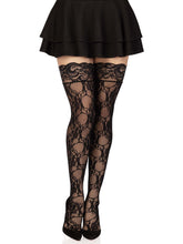 Leg Avenue Bree Floral Lace Thigh Highs