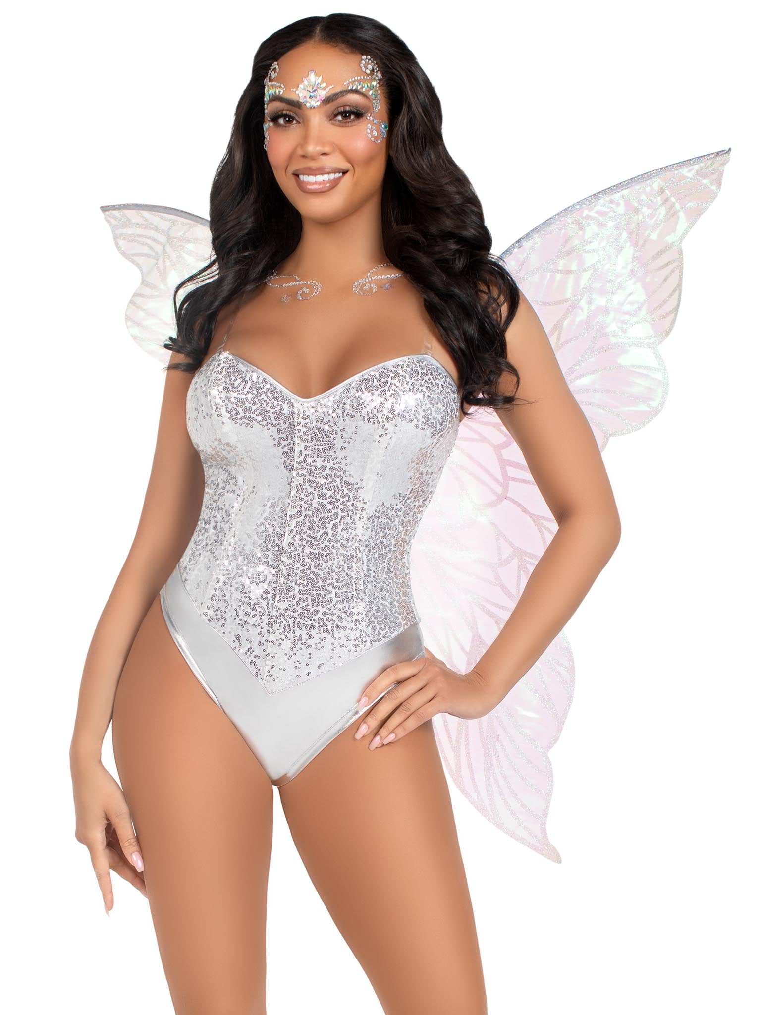 color_clear | Leg Avenue Strapless Fairy Wings