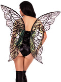 color_black | Leg Avenue Strapless Fairy Wings
