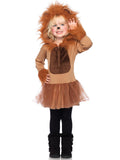 Girl's Cuddly Lion Costume