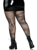 Leg Avenue Plus Snake Net Tights