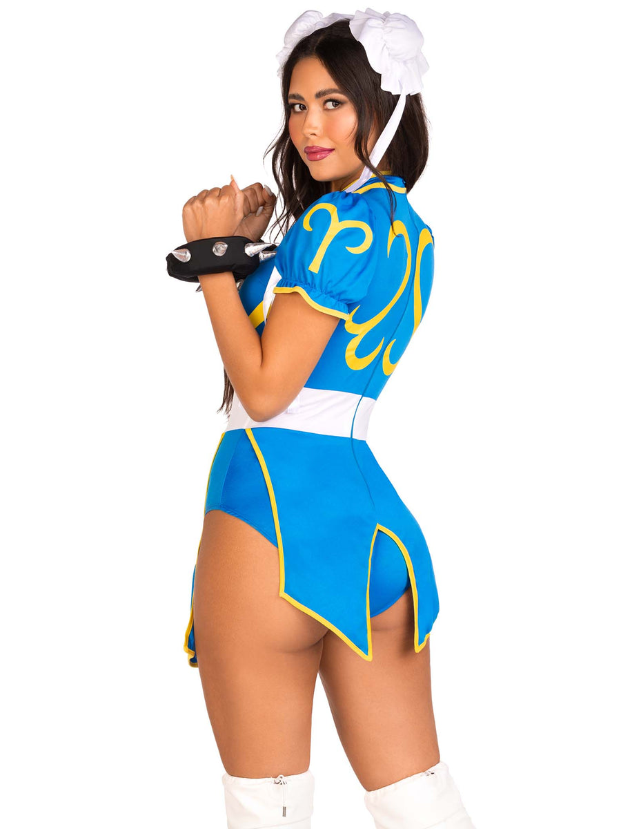 Leg Avenue Official Street Fighter Chun-Li Sexy Costume Set – Pixie Sparkle