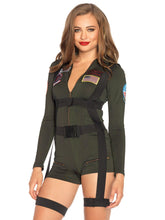 Leg Avenue Top Gun Costume Romper