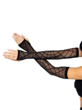 Leg Avenue Spider Web Arm Warmer Gloves