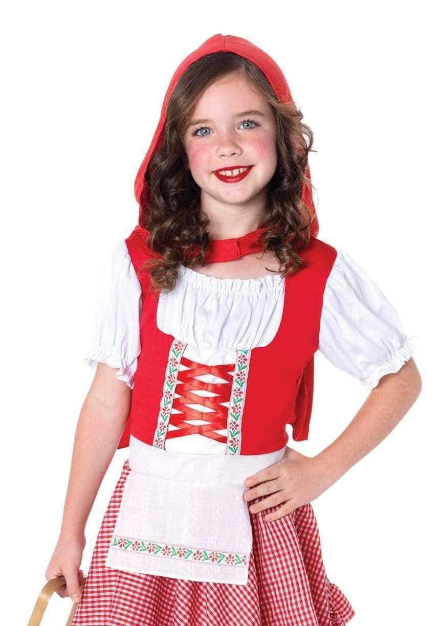 Leg Avenue Girl's Lil' Miss Red Riding Hood Costume