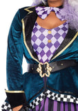 Leg Avenue Plus Delightful Mad Hatter Costume