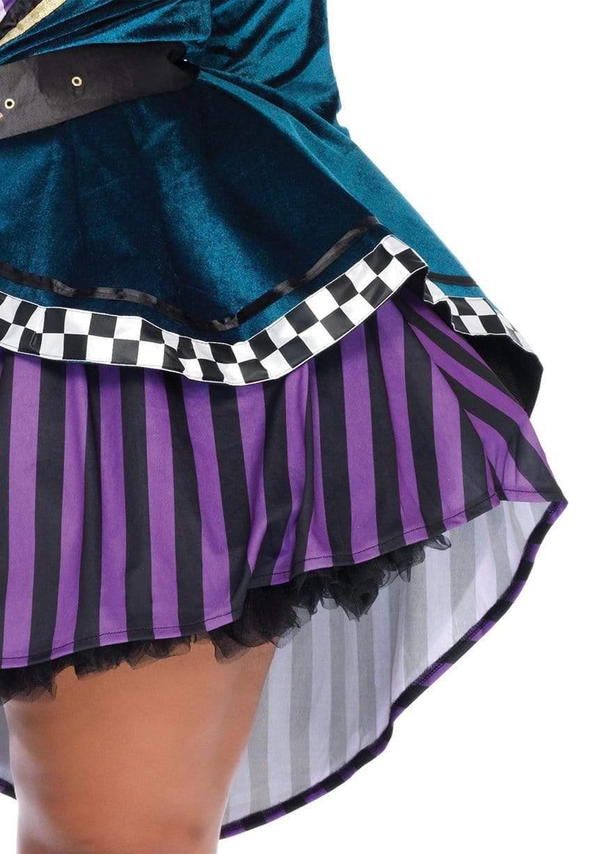 Leg Avenue Plus Delightful Mad Hatter Costume