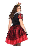 Leg Avenue Plus Royal Red Queen Costume