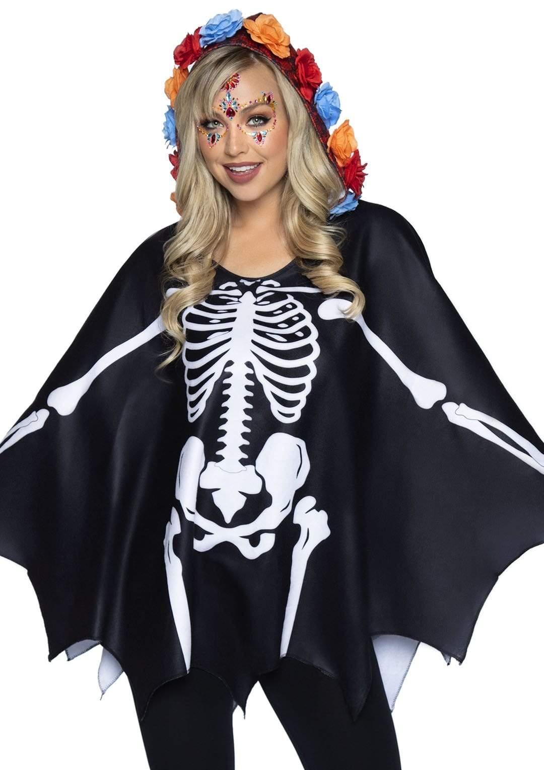 Leg Avenue Day of the Dead Poncho