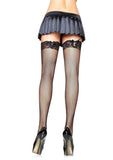 Leg Avenue Teagan Corset Top Fishnet Stockings