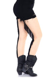 Leg Avenue Fringe Backseam Pantyhose