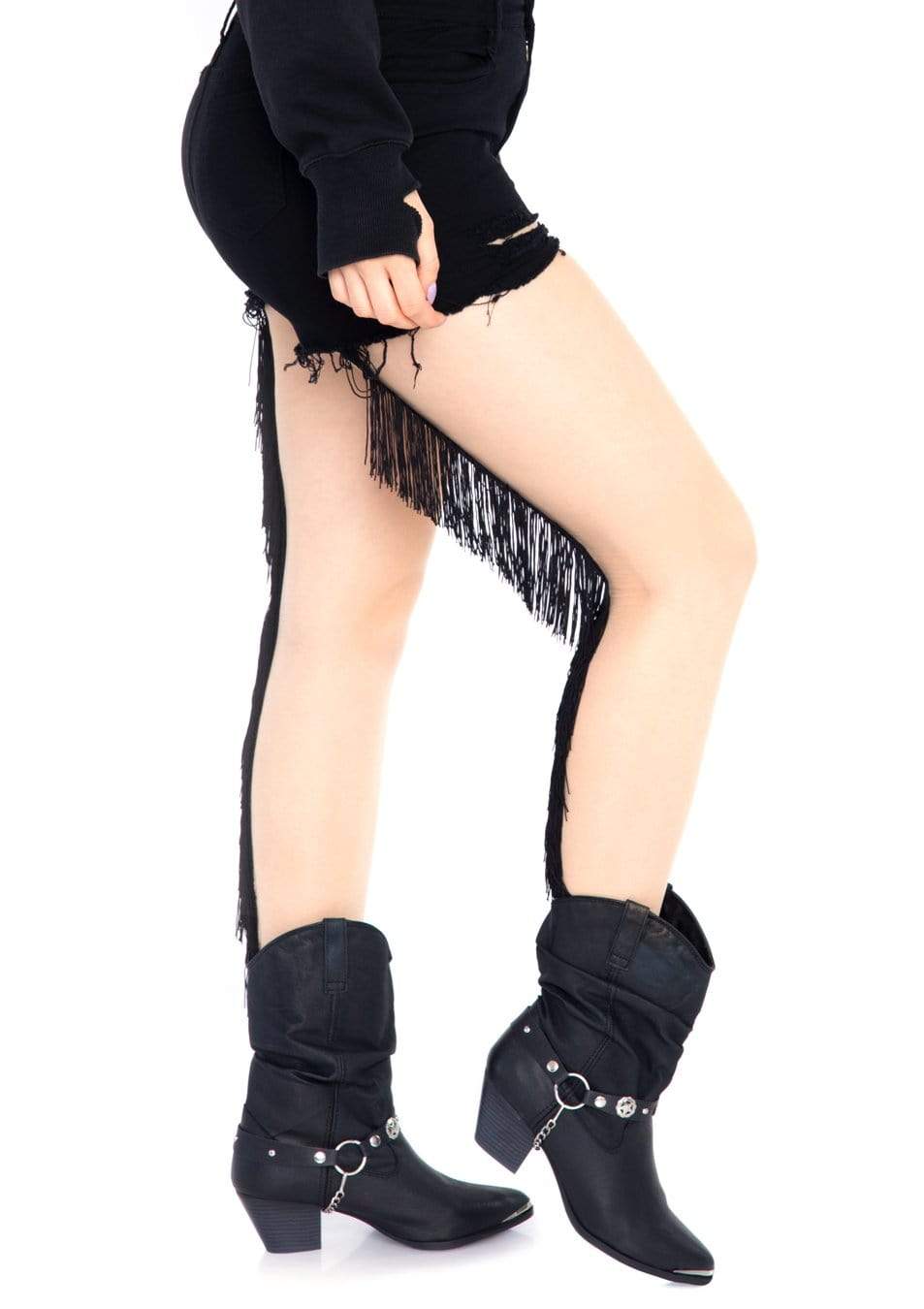 Leg Avenue Fringe Backseam Pantyhose