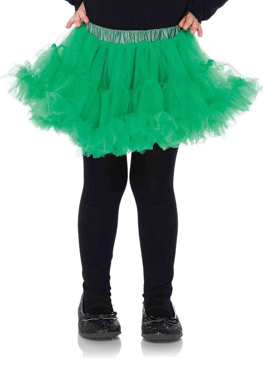 color_green | Leg Avenue Kids Petticoat Tutu Skirt For Girls