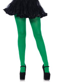color_kelly green | Leg Avenue Ari Nylon Women's Tights