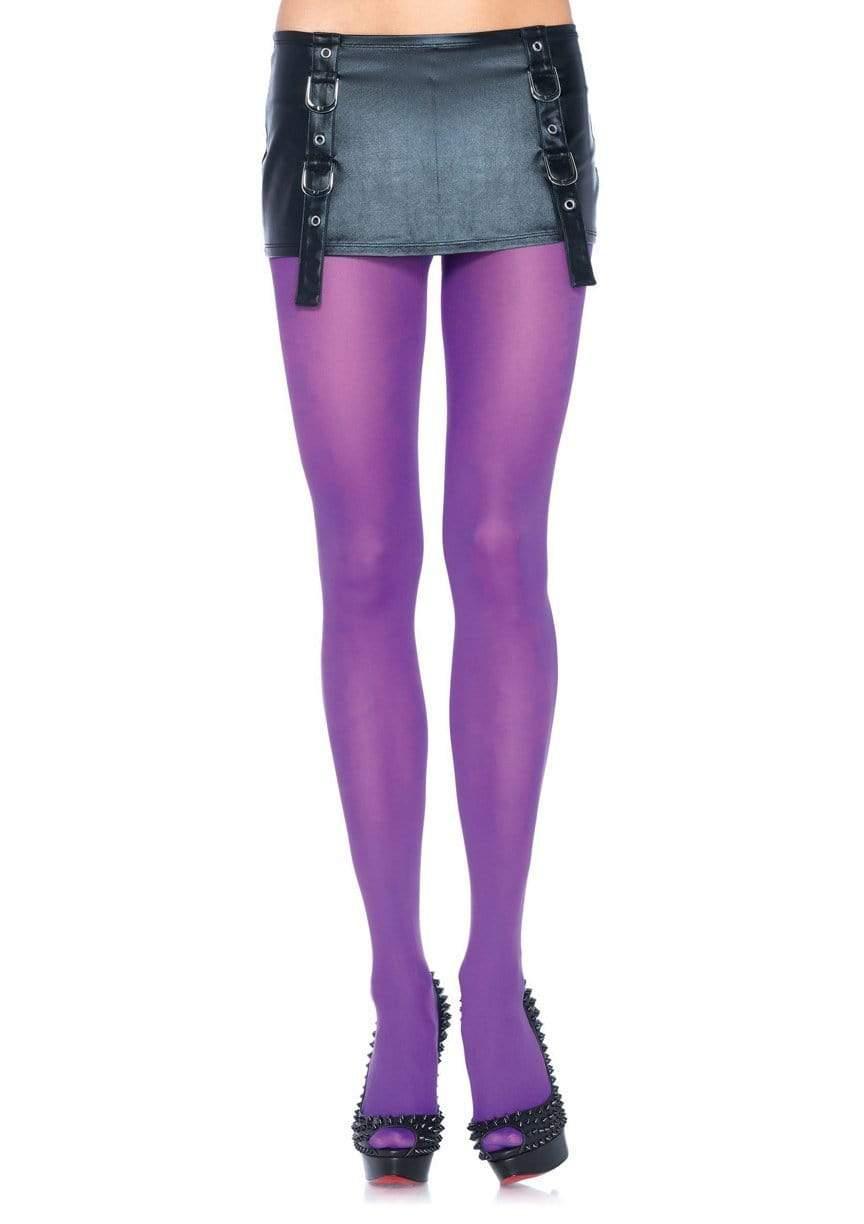 color_purple | Leg Avenue Molli Plus Spandex Women's Tights