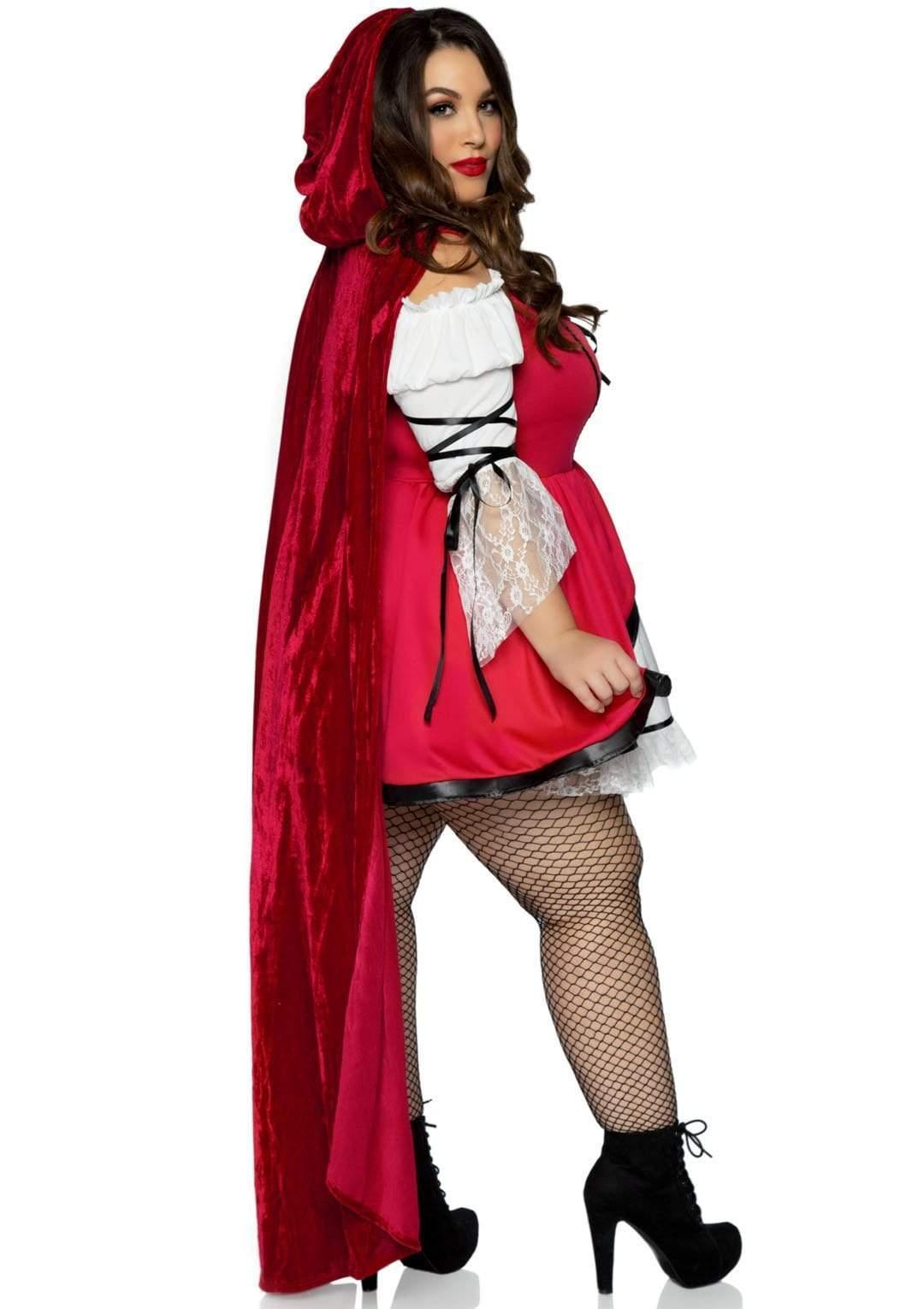 Leg Avenue Plus Storybook Red Riding Hood Costume