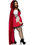 Leg Avenue Plus Storybook Red Riding Hood Costume