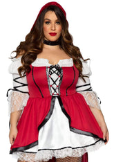 Leg Avenue Plus Storybook Red Riding Hood Costume