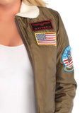 Leg Avenue Top Gun Bomber Jacket