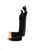 Stretch Velvet Opera Length Gloves