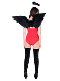 Feather Angel Wings & Halo Accessory Kit