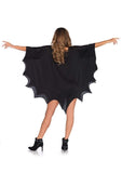 Gothic Glitter Spider Web Costume Poncho