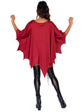 Gothic Glitter Spider Web Costume Poncho