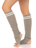 color_grey | Leg Avenue Stirrup Leg Warmers