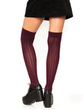 Rib Knit Over the Knee Socks