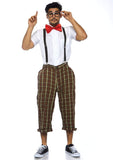 Nerdy Ned Mens Halloween Costume Set