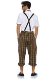 Nerdy Ned Mens Halloween Costume Set
