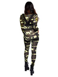 Pretty Paratrooper Camo Jumpsuit Costume