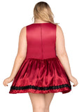 Leg Avenue Plus Size Gothic Red Riding Hood