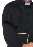 Priest Halloween Costume With Attached Cape