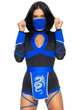 Dragon Ninja Romper Costume Set With Mask