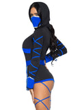 Dragon Ninja Romper Costume Set With Mask