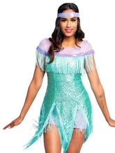 Foxtrot Flirt Sequin Flapper Costume Set
