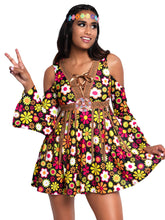 Starflower Hippie Fringe Dress Costume Set