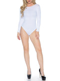 140 Denier Opaque Long Sleeved Bodysuit