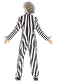 Mens Beetle Boss Striped Suit Costume Set