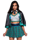 Sinister Spellcaster School Girl Costume Set