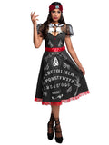 Spooky Board Beauty Costume Swing Dress