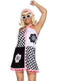 Swinging 60s Sweetie Disco Costume Set
