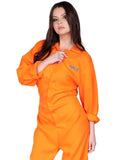 Orange Prison Jumpsuit for Women